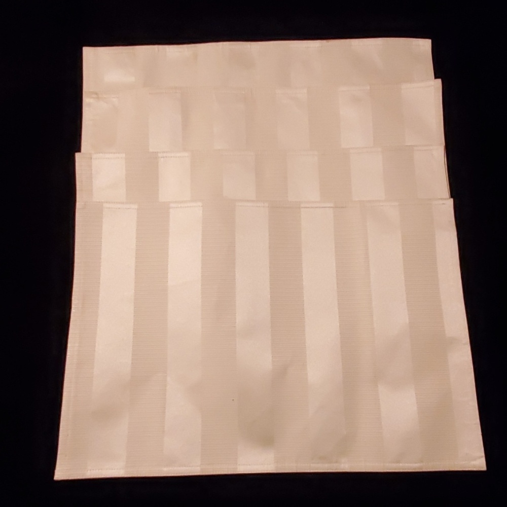 Ivory placemats